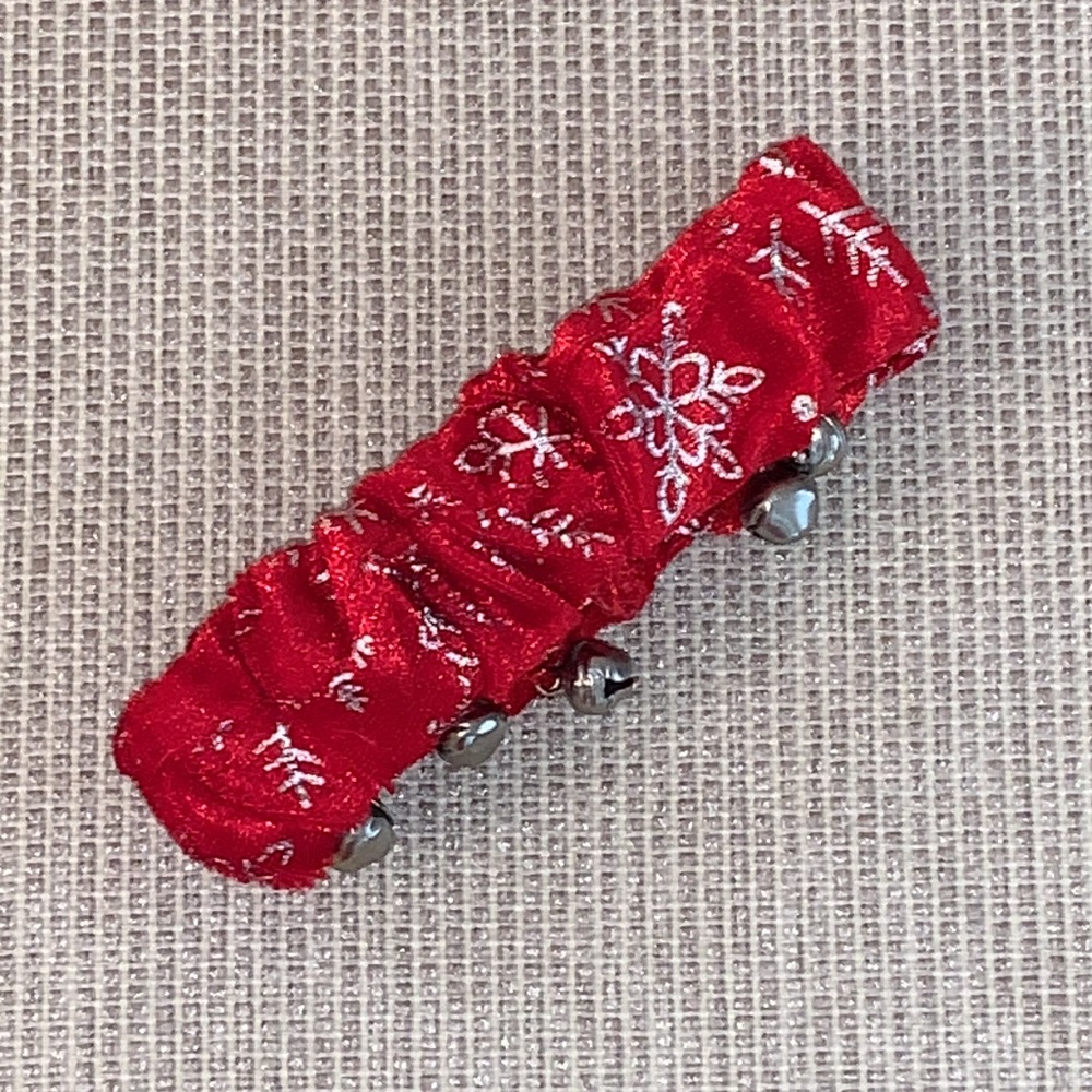 Small Dog or Cat Collar, red, size xs/sm